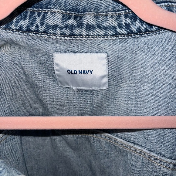 Old Navy Women's Light Blue Denim Jacket - Picture 2 of 3